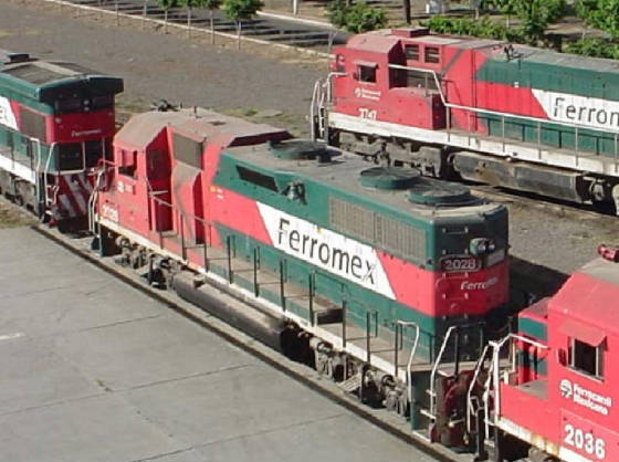 Ferrocarril Mexicano Ferromex GP 38 ph 1
